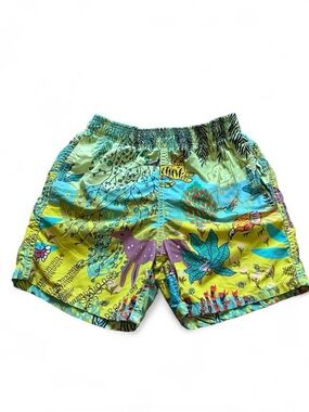 Vilebrequin | Kids Colorful Jungle Print Swim Shorts | 12 Years